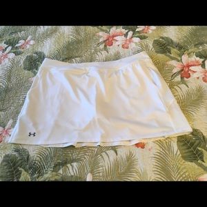 Under Armour White Tennis Skirt XL